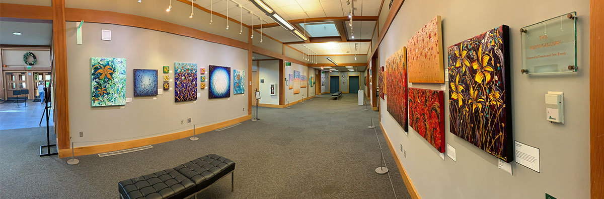 Panoramic photo of the Reedy Gallery