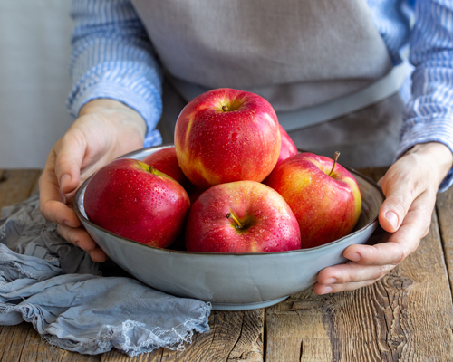 apples ready for cooking, photo by VladaTikhonova/shutterstock