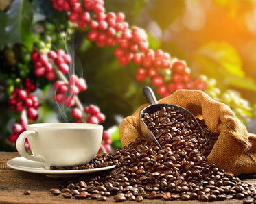 coffee and beans, photo amenic181/Shutterstock