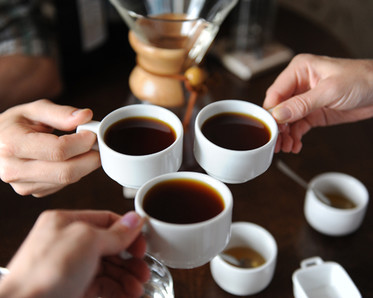 Coffee Tasting, photo by KristinaSorokina/shutterstock