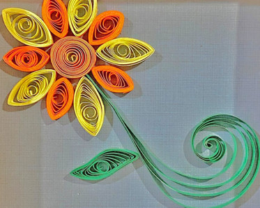 paper quilling by instructor Sarah Bober