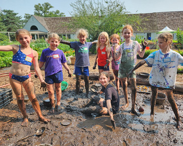 mud day camp at the Arb