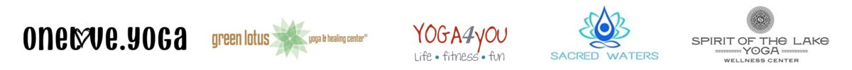 5 yoga partner logos