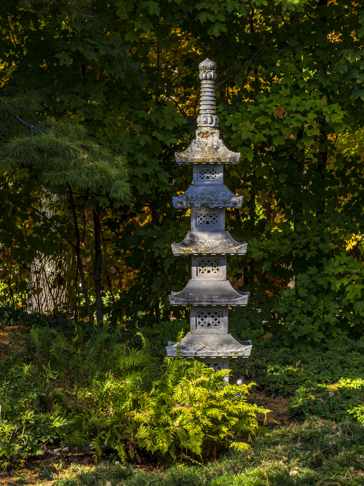 Pagoda stone tower