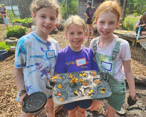 mud day camp at the Arb