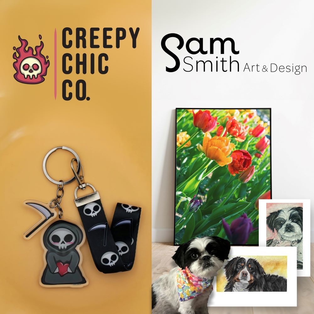 Sam Smith Art & Design and Creepy Chic Co